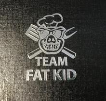 Load image into Gallery viewer, Team Fat Kid Pakka wood handle Chef Knife