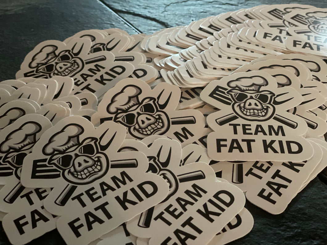 1 TFK 3-inch die-cut sticker