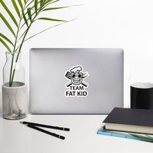Load image into Gallery viewer, Team Fat Kid Bubble-free stickers