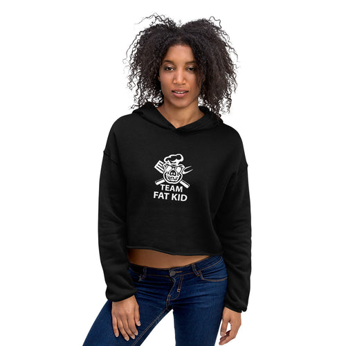 TFK LOGO Crop Hoodie