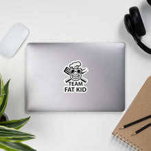 Load image into Gallery viewer, Team Fat Kid Bubble-free stickers
