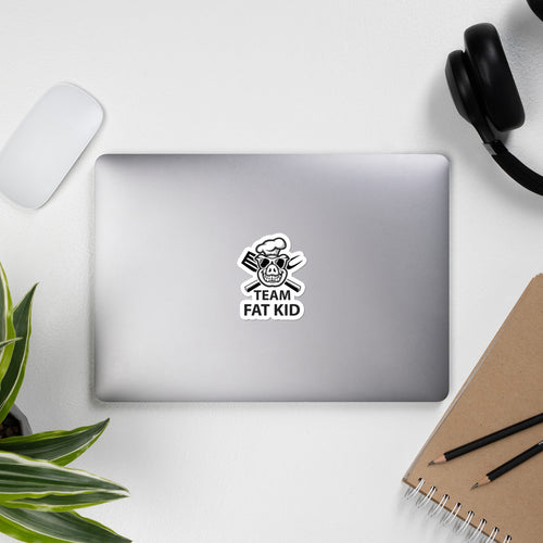 Team Fat Kid Bubble-free stickers